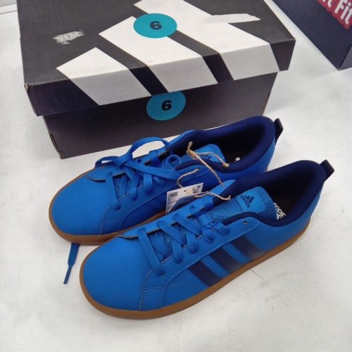 KIDS ADIDAS VS PACE 2.0 K SNEAKERS/SHOE -MATTE BLUE / BROWN (STYLE:1864508) image 2