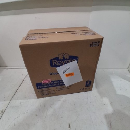 135PK ROYALE PREMIUM DISPOSABLE DIAPERS - SIZE 5 image 2