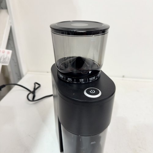 MAINSTAYS ELECTRIC BURR COFFEE GRINDER - BLACK - (MODEL: MS-202527) image 2