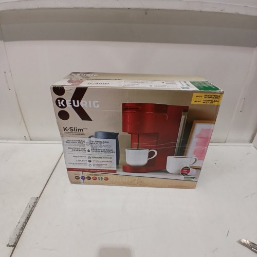 KEURIG K-SLIM SINGLE SERVE COFFEE MAKER - RED (MODEL: K900) image 7