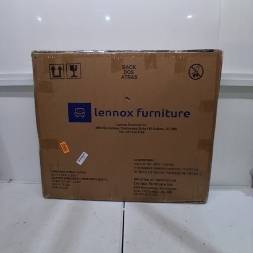 LENNOX FURNITURE WOODEN TODDLER bed - GREY (model: 113028TP.3A) image 6