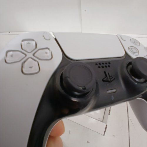 SONY DUALSENSE WIRELESS CONTROLLER - PLAYSTATION 5 (PS5) CONTROLLER - WHITE (MODEL: CFI-ZCT1W) image 3