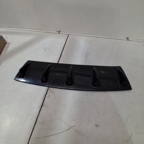 AUTOMOTIVE REAR DIFFUSER CAR BUMPER, UNIVERSAL FIT - BLACK image 2