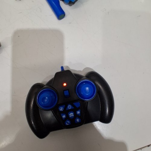 STORM STUNT RACING REMOTE CONTROL CAR 4WD WITH DOUBLE SIDED 360°ROTATION - BLACK / BLUE image 2