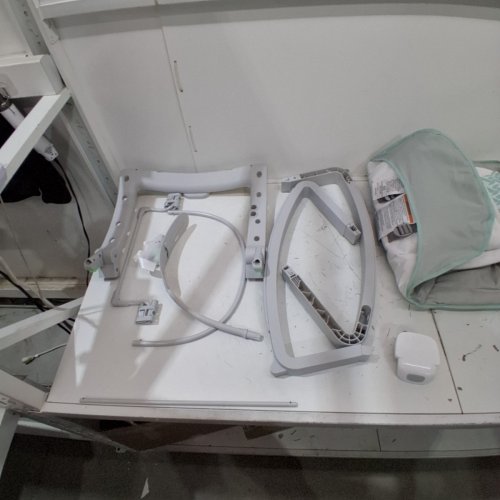 INGENUITY 3-IN-1 KEEP COZY GROW WITH ME VIBRATING BABY BOUNCER, ROCKER & CHAIR - 40LBS CAPACITY - WEAVER THEME GREY/WHITE/GREEN (MODEL: ‎12428) image 3