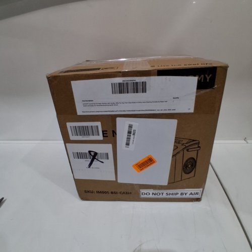 EUHOMY COUNTERTOP ICE MAKER MACHINE - 11.5" X 11.5" X 9" - 26LBS MAX - SILVER (MODEL: IM-065) image 5