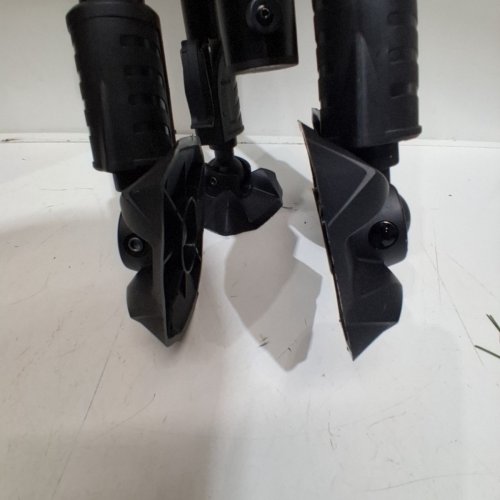 HEAVY DUTY PORTABLE 360 SILENT SWIVEL HUNTING CHAIR - 350LBS MAX - BLACK (MODEL: XW-HC-04) image 4