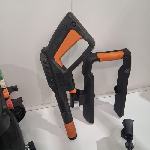 ELECTRIC PRESSURE WASHER WITH 55FT CORD & UPGRADED FOAM CANNON - 4000 PSI, 2.8GPM - ORANGE/BLACK (MODEL: JX0792801) image 5