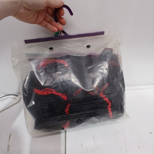 2PC WOMEN'S GOTHIC DOLL COSTUME SET - EXTRA LARGE - BLACK / RED (ITEM: 4566A) image 3