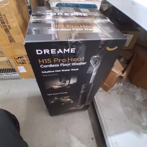 DREAME H15 PRO WET DRY VACUUM CLEANER WITH 185°F HOT WATER FLOOR CLEANING AND GAPFREE AI ROBOTIC ARM - 22KPA SUCTION - BLACK - (MODEL: HHR48A) image 8
