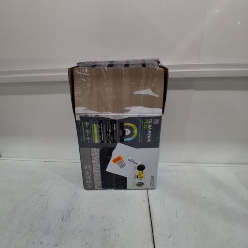 INTEX DURA-BEAM PLUS SELF-INFLATING/DEFLATING AIR MATTRESS WITH BUILT-IN PILLOW AIR PUMP AND CARRYING BAG - QUEEN - 16.5" X 60" X 80" - NAVY BLUE (MODEL: ‎64123ED) image 4