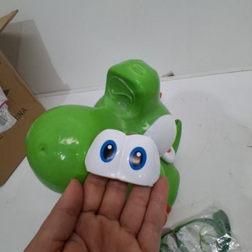 MARIO GALAXY YOISHI POPCORN BUCKET SNACK CONTAINER WITH EGG DETAIL FOR MOVIE NIGHTS - GREEN image 5