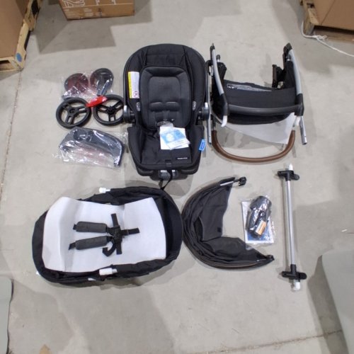 GRACO MODES TRIO TRAVEL SYSTEM 3-IN-1 BABY STROLLER AND CAR SEAT COMBO - 4-35LB - RIORDAN - (MODEL-2239999) image 3