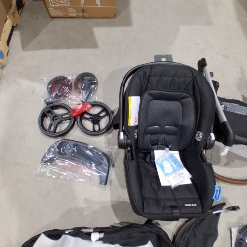 GRACO MODES TRIO TRAVEL SYSTEM 3-IN-1 BABY STROLLER AND CAR SEAT COMBO - 4-35LB - RIORDAN - (MODEL-2239999) image 4