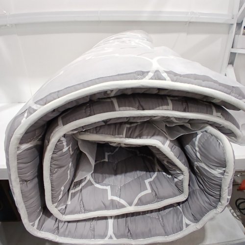 VIBE BEAR PREMIUM FOAMJAPANESE FUTON FLOOR MATTRESS - FULL SIZE / 54" X 80" - GREY COLOR SCHEME image 6