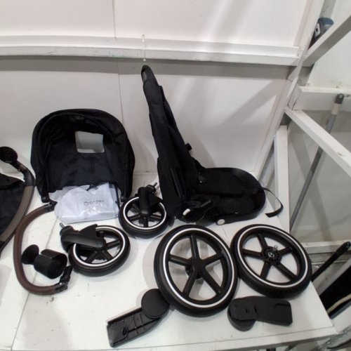 CYBEX ALL-IN-ONE GAZELLE S STROLLER - TAUPE FRAME WITH MOON BLACK SEAT (MODEL: 522004955) image 5