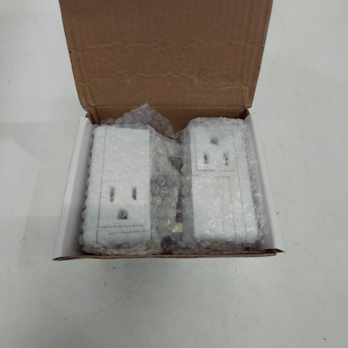 2PK FOSPOWER 7 DAY DIGITAL PROGRAMMABLE OUTLET TIMER WITH TWO OUTLETS - WHITE image 3