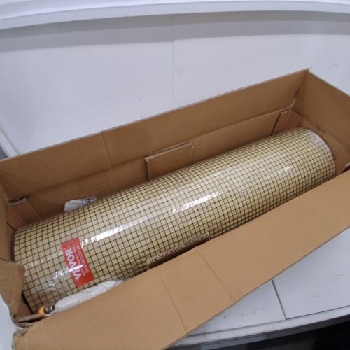 CHICKEN WIRE FENCING HARDWARE CLOTH MESH SIZE GALVANIZED STEEL VINYL COATED 19 GAUGE - 36" X 100FT - BLACK (MODEL: SS19121236100) image 2