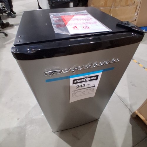 FRIGIDAIRE PLATINUM SERIES COMPACT MINI FRIDGE - 3.2 CU. FT - STAINLESS STEEL (MODEL: EFR323-D-6COM) image 3