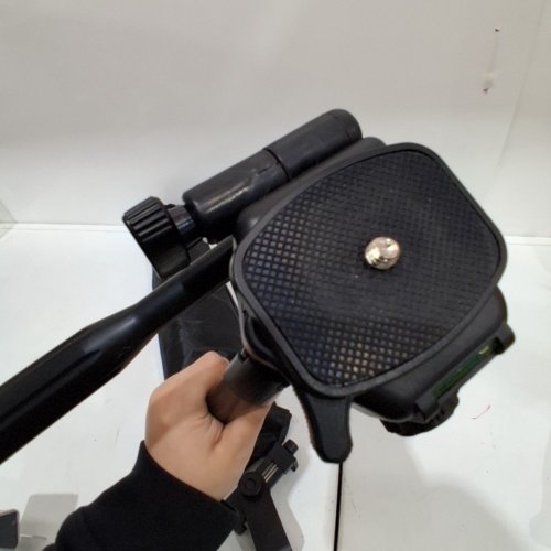VIVITAR VOLG / PODCAST ESSENTIALS TRIPOD STARTER KIT WITH SMART PHONE MOUNT - 17" - 52" - BLACK image 4