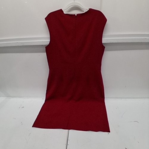WOMENS KASPER RED CAREER SHEATH DRESS - 14 - RED image 3