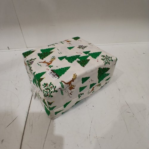 4PC THRESHOLD PREFORMANCE HOLIDAYSHEET SET - QUEEN - TREES/REINDEER/WHITE image 3