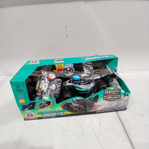 BB JUNIOR MY FIRST FORMULA MERCEDES AMG REMOTE CONTROL CAR - BLUE / BLACK (MODEL: 1929737) image 5
