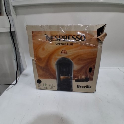 NESPRESSO BREVILLE VERTUOPLUS DELUXE COFFEE MACHINE - INK BLACK - (MODEL: BNV420IBL1BUC1) image 5
