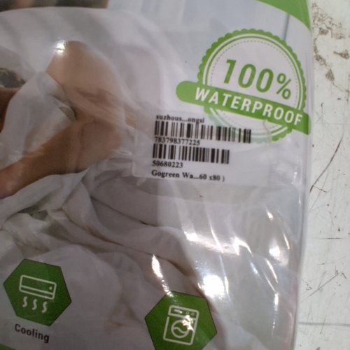 GOGREEN BAMBOO WATERPROOF MATTRESS PROTECTOR - QUEEN - WHITE image 3