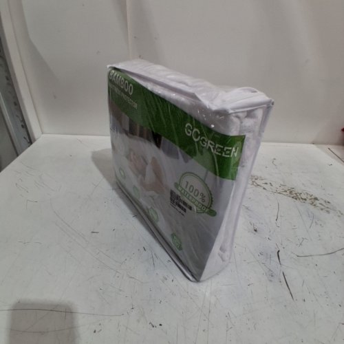 GOGREEN BAMBOO WATERPROOF MATTRESS PROTECTOR - QUEEN - WHITE image 5