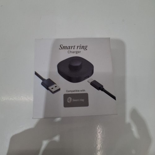 SMART RING CHARGER, COMPATIBLE WITH OURA GEN3 - CHARGING DOCK AND USB-C CABLE, FOR SIZE 10 - BLACK (MODEL:AUA-X10) image 4