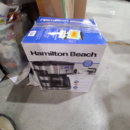 HAMILTON BEACH 2-IN-1 SINGLE SERVE/DRIP COFFEE MAKER - BLACK (MODEL#: 49980A/49980RG) image 5