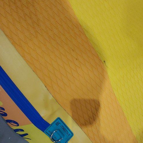 ITAOSTAR EXTRA WIDE PADDLE BOARD SET - 11FT X 35" - ‎YELLOW/BLUE (MODEL: J07AP) image 4