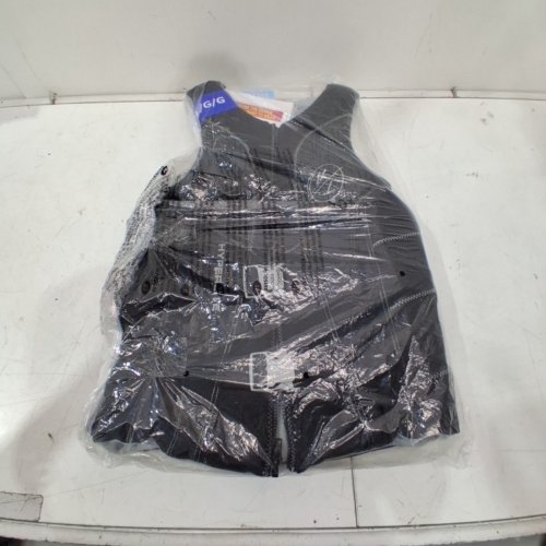 MEN'S HYPERLITE NEOPRENE PFD LIFE VEST WITH BUCKLE STRAPS - LARGE - BLACK/GREY (MODEL: 3246/1819494) image 3