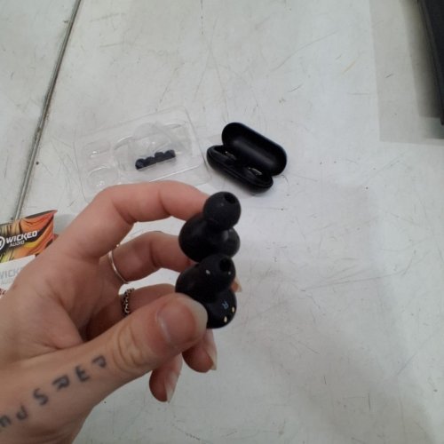 WICKED AUDIO EMBR TRUE WIRELESS HEADPHONES - BLACK (MODEL: WI-TW5050-CA) image 3