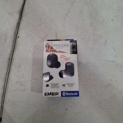 WICKED AUDIO EMBR TRUE WIRELESS HEADPHONES - BLACK (MODEL: WI-TW5050-CA) image 5