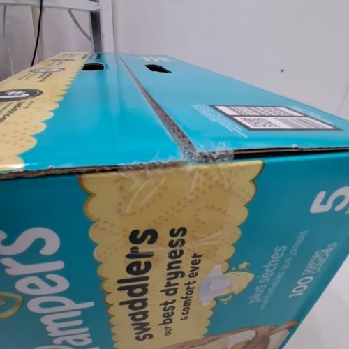 100PK PAMPERS SWADDLERS 100% LEAKPROOF DISPOSABLE BABY DIAPERS - SIZE 5 image 3
