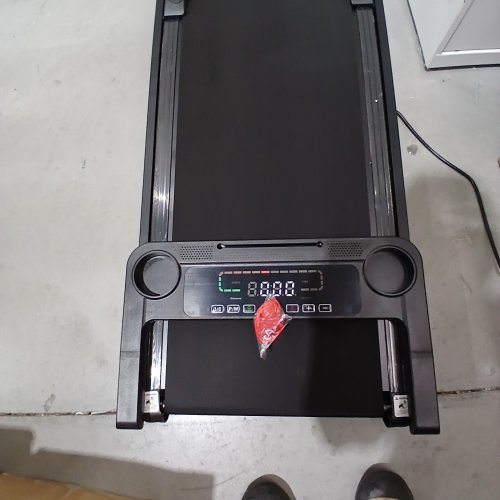 FVPFVP FOLDABLE PORTABLE TREADMILL WITH 3.0 H/P MOTOR, 12 PROGRAMS, INCLINE - BLACK (MODEL:CF08) image 2