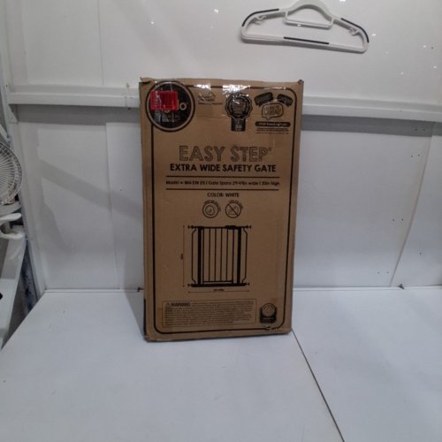 REGALO EASY STEP 49" EXTRA WIDE BABY GATE - 30"X49" - PLATINUM (MODEL: 1164 EP DS) image 4