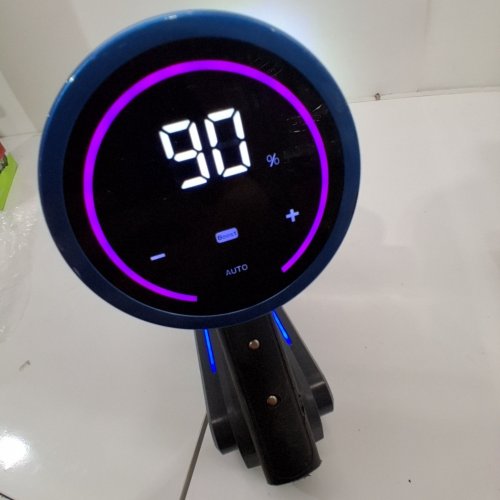 BRITECH CORDLESS LIGHTWEIGHT LED DISPLAY POWERFUL 2-IN-1 HARDWOOD FLOOR STICK VACUUM - 300W - BLUE (MODEL: ‎BR-SV-300-GY) image 2
