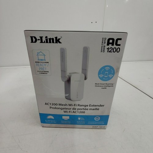 D-LINK AC1200 MESH WI-FI RANGE EXTENDER - WHITE (MODEL: DAP-1610) image 2