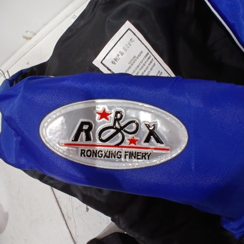 RONGXING FINERY CLASSIC ADJUSTABLE LIFE JACKET FOR ADULTS - XXL - BLUE/BLACK image 2