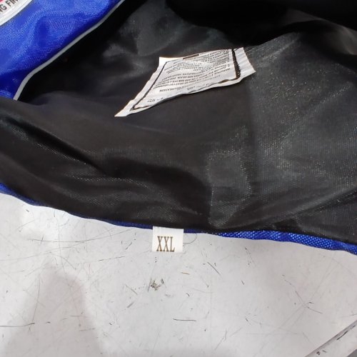 RONGXING FINERY CLASSIC ADJUSTABLE LIFE JACKET FOR ADULTS - XXL - BLUE/BLACK image 4