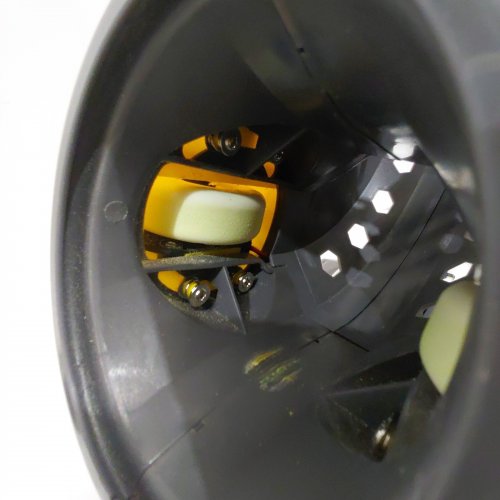 A11N AUTOMATIC ELECTRIC PICKLEBALL LAUNCHER WITH ADJUSTABLE SPEED, SPIN AND ANGLES FOR DINKS, CHOPS, VOLLEYS AND SERVES - BLACK/YELLOW/GREY image 3