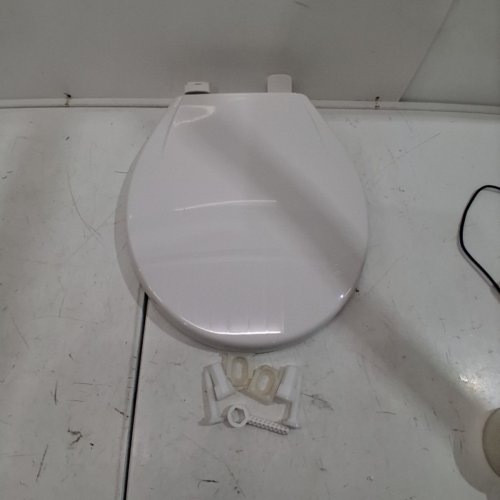 GARVEE SOFT CLOSE COMFORTABLE ERGONOMIC DESIGN TOILET SEAT - ROUND - 17'' - WHITE (MODEL: PHO_11GXF0S9) image 2