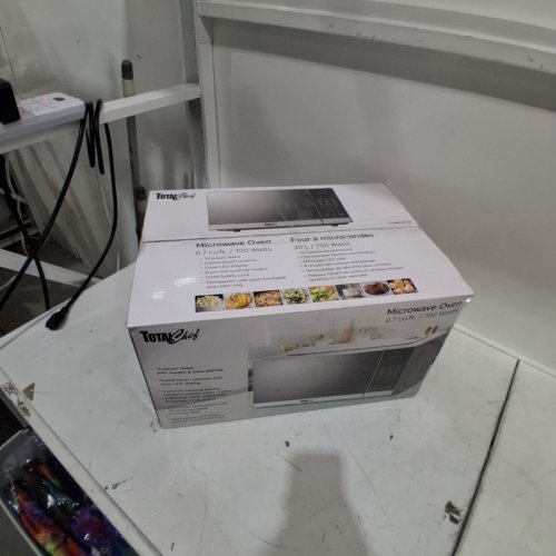 TOTAL CHEF COMPACT COUNTERTOP MICROWAVE OVEN - 700W 0.7CF - SILVER ( MODEL: TCMO-07SS) image 9