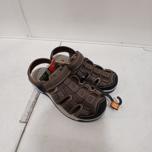 MEN'S OZARK TRAIL SPORT SANDALS - SIZE 10 - BROWN image 3