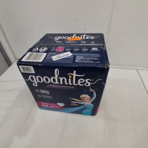 44PK GOODNITES POTTY TRAINING UNDERWEAR FOR GIRLS - SMALL/MEDIUM - FITS SIZES 6-8 - FROZEN image 2