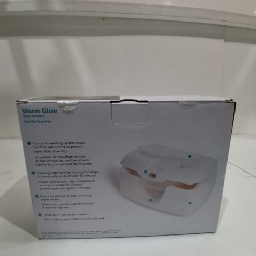 MUNCHKIN WARM & GLOW WIPE WARMER - SOFT NIGHT LIGHT image 4