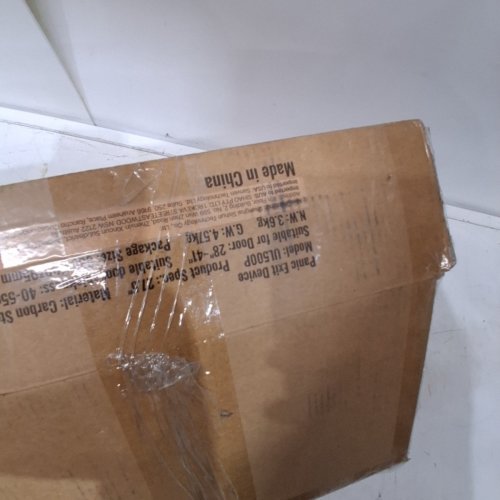 PUSH COMMERCIAL EMERGENCY BAR PANIC EXIT DEVICE - FOR DOORS 28"- 41" - 27.5 - SILVER (MODEL: UL500P) image 3